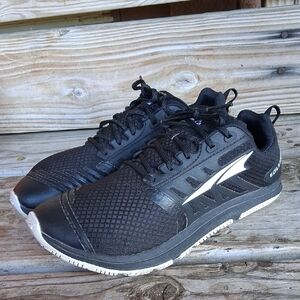 Altra Black and White Running Shoes